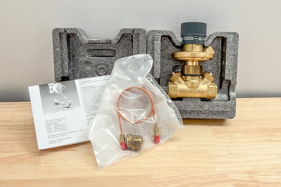 Differenzdruckregler Oventrop Hycocon DTZ